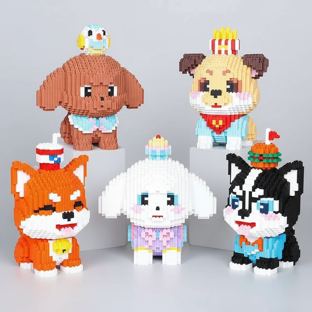 Puppy´s | Bouwsteentjes