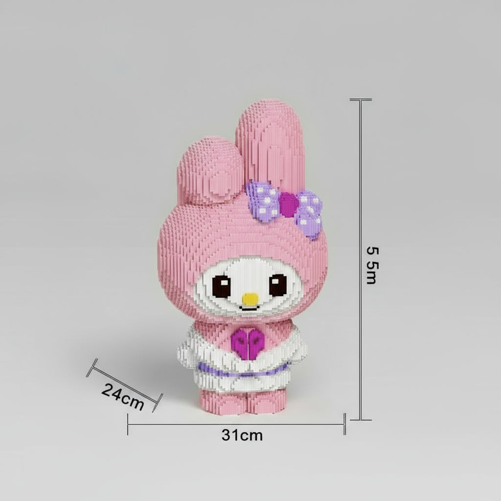 Melody & Kuromi | Bouwsteentjes