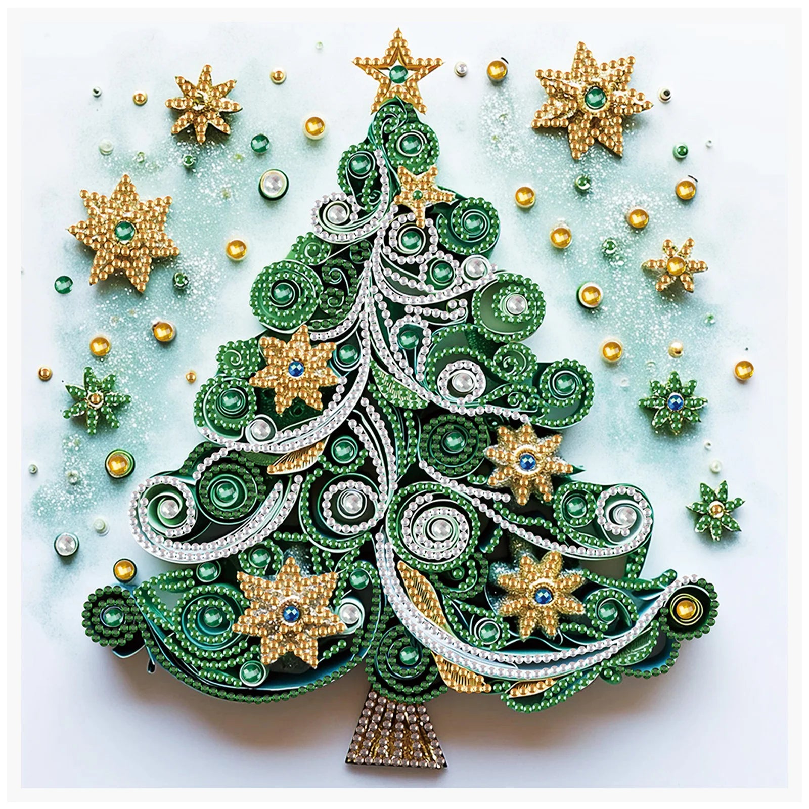 Kerstboom | Diamond painting