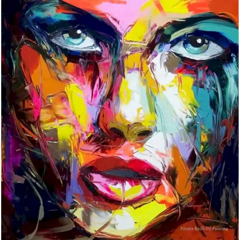 Abstracte vrouw | Schilderen op Nummer