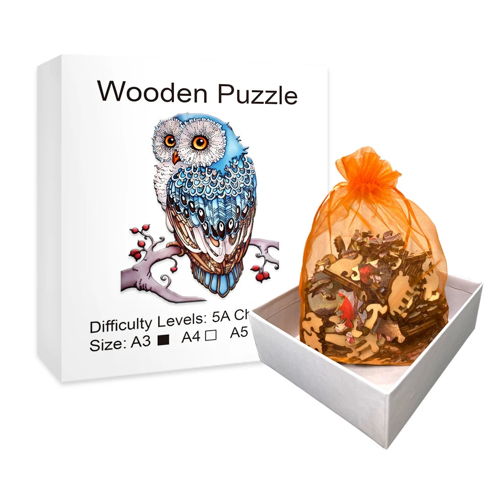 Uil | Houten Puzzel