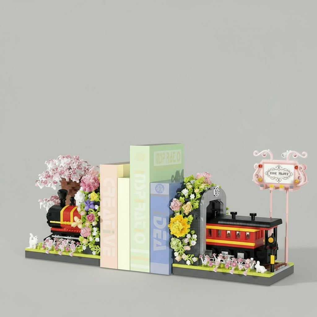 Sakura trein | boekensteun | Bouwsteentjes