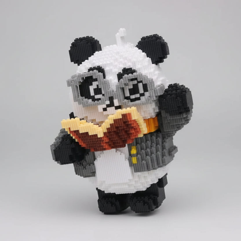 Panda met Boek | Bouwsteentjes