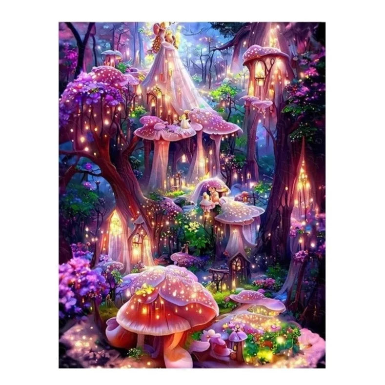 Fantasie Wereld | Houten Puzzel