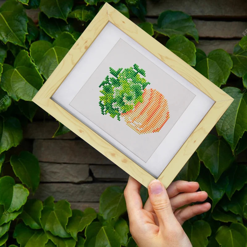 12 Mini Diamond Paintings | Planten | Diamond Painting