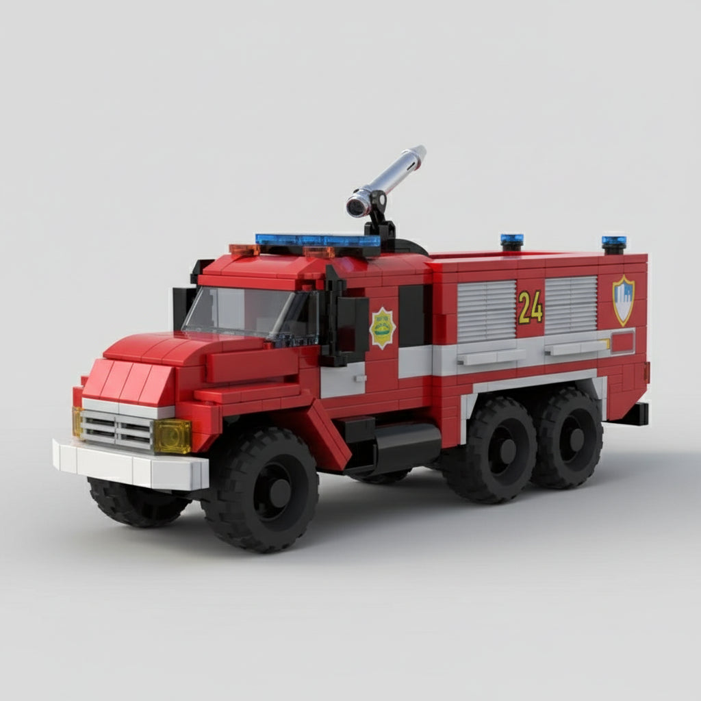 Brandweerauto | Bouwsteentjes