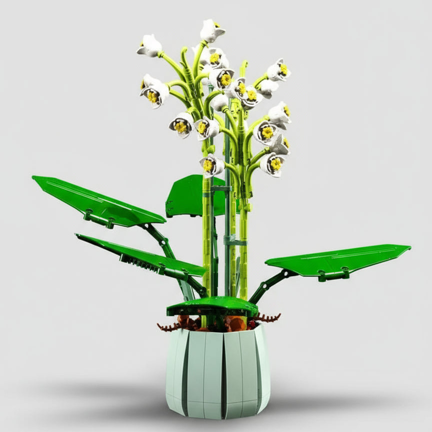 Witte lelies | Bouwsteentjes