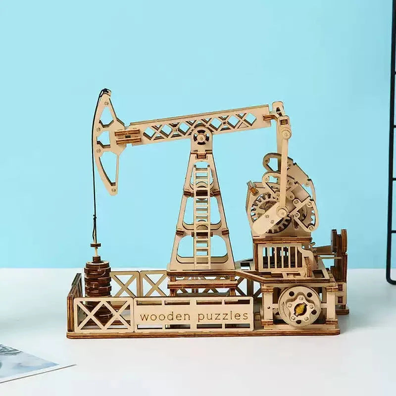 Olieboorplatform | Houten bouwpakketten