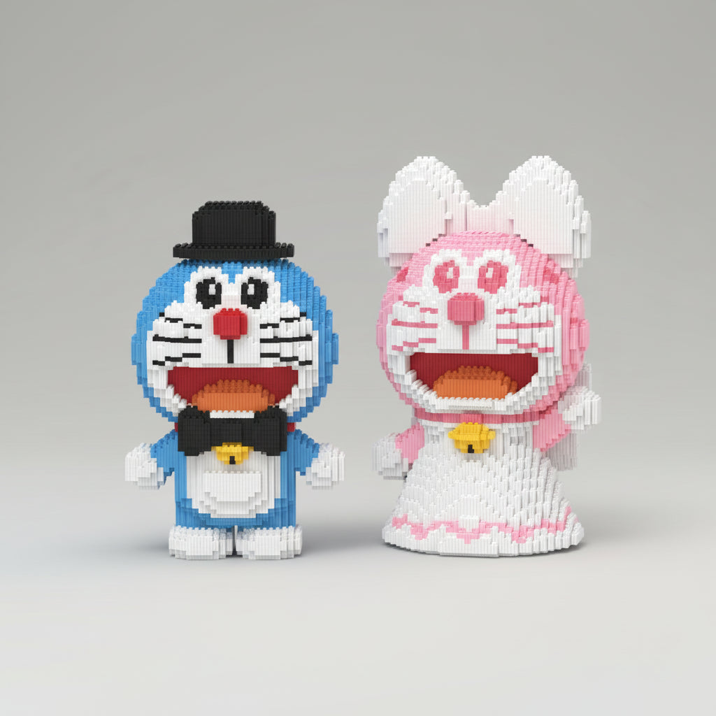 Getrouwde katten | Bouwsteentjes