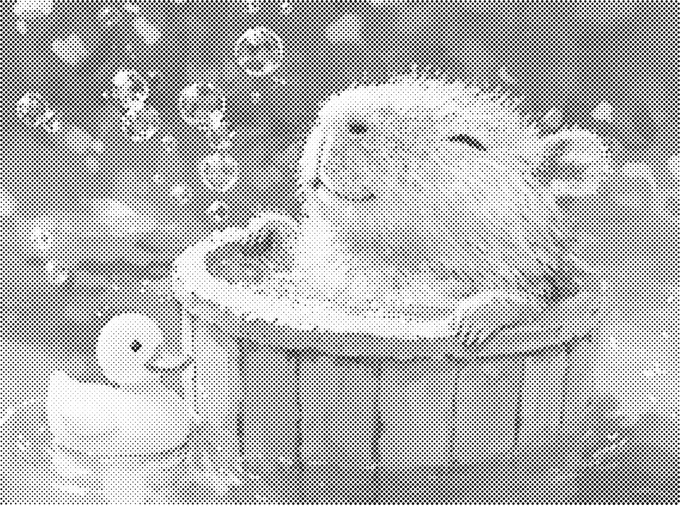 Diertje in bad | Dot painting