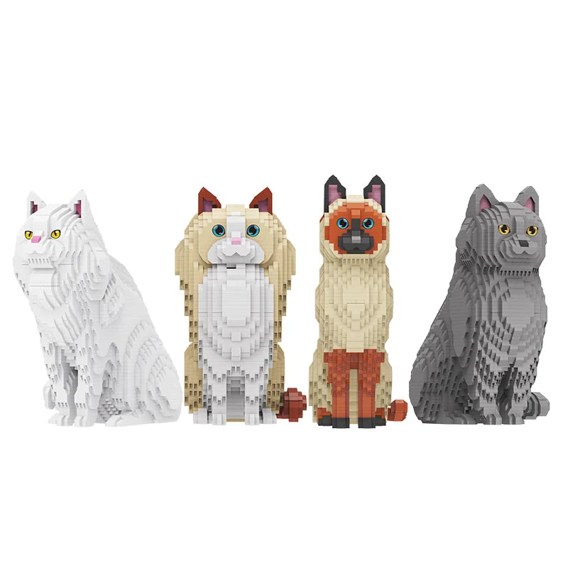 Siamese Kat | Bouwsteentjes