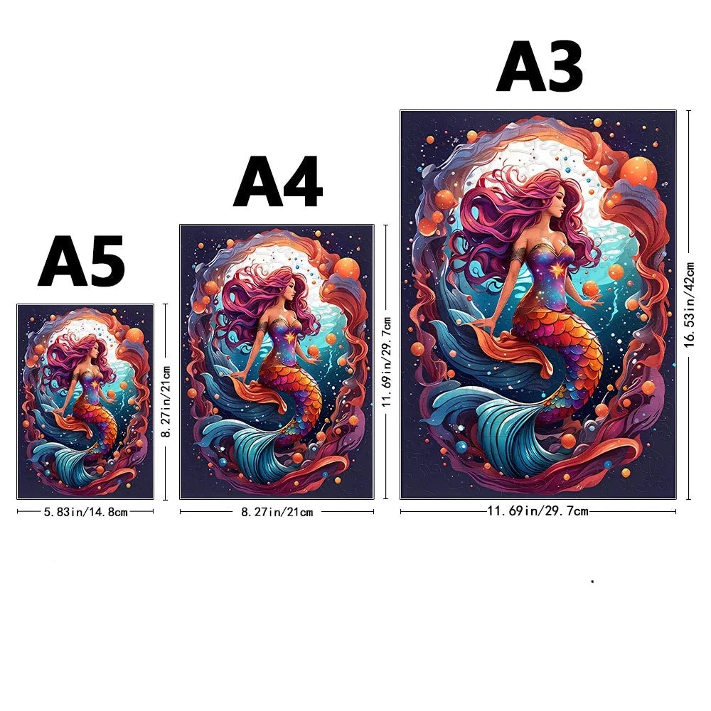 Zeemeermin | Houten Puzzel