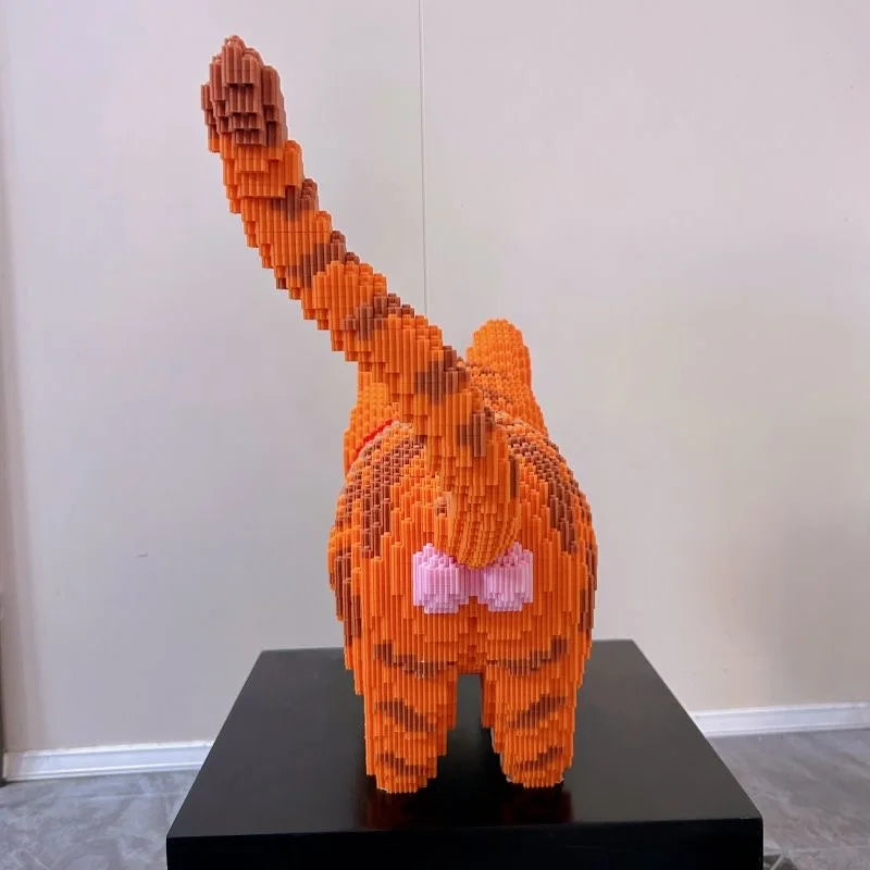 Mega Oranje Kat | Bouwsteentjes