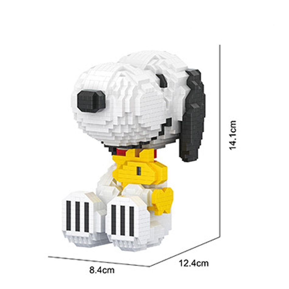 Schattige Fictieve Beagle | Bouwsteentjes
