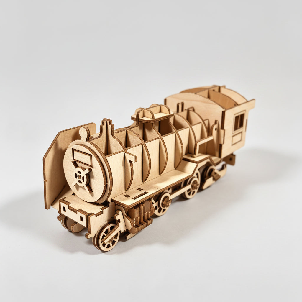 Locomotief | Houten Bouwpakket