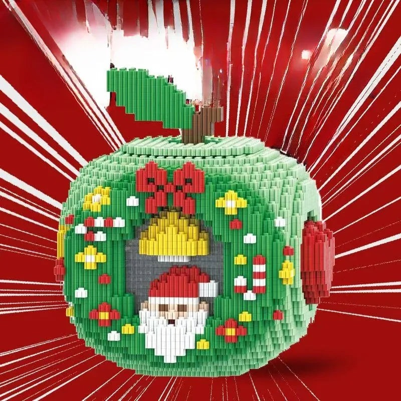 3D kerstappel | Bouwsteentjes