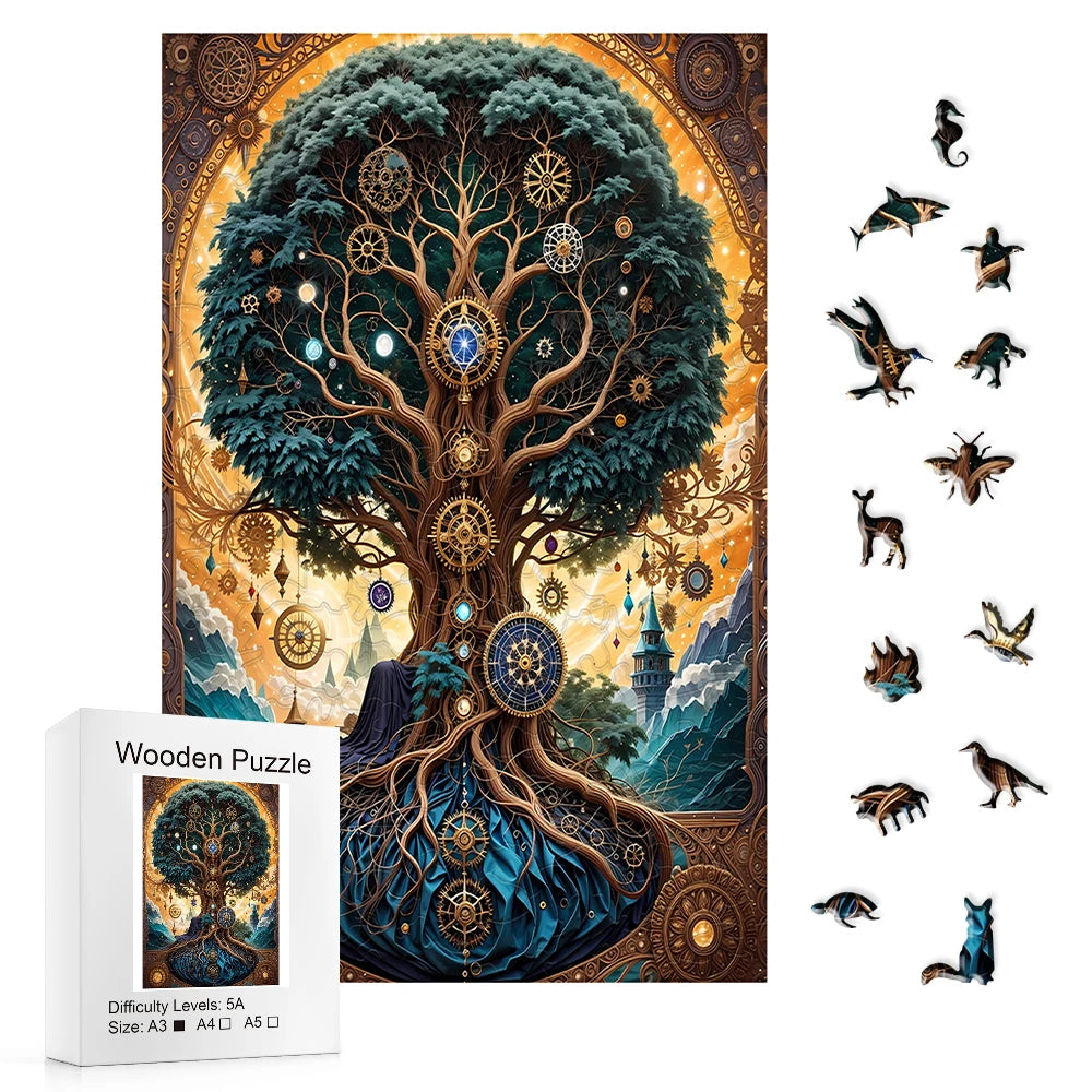 Unieke Boom | Houten Puzzel