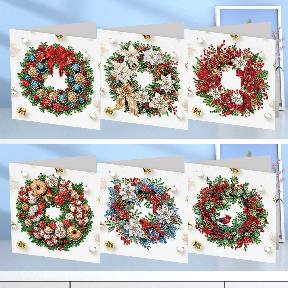 Verschillende Kaarten | 6 stuks | Diamond Painting