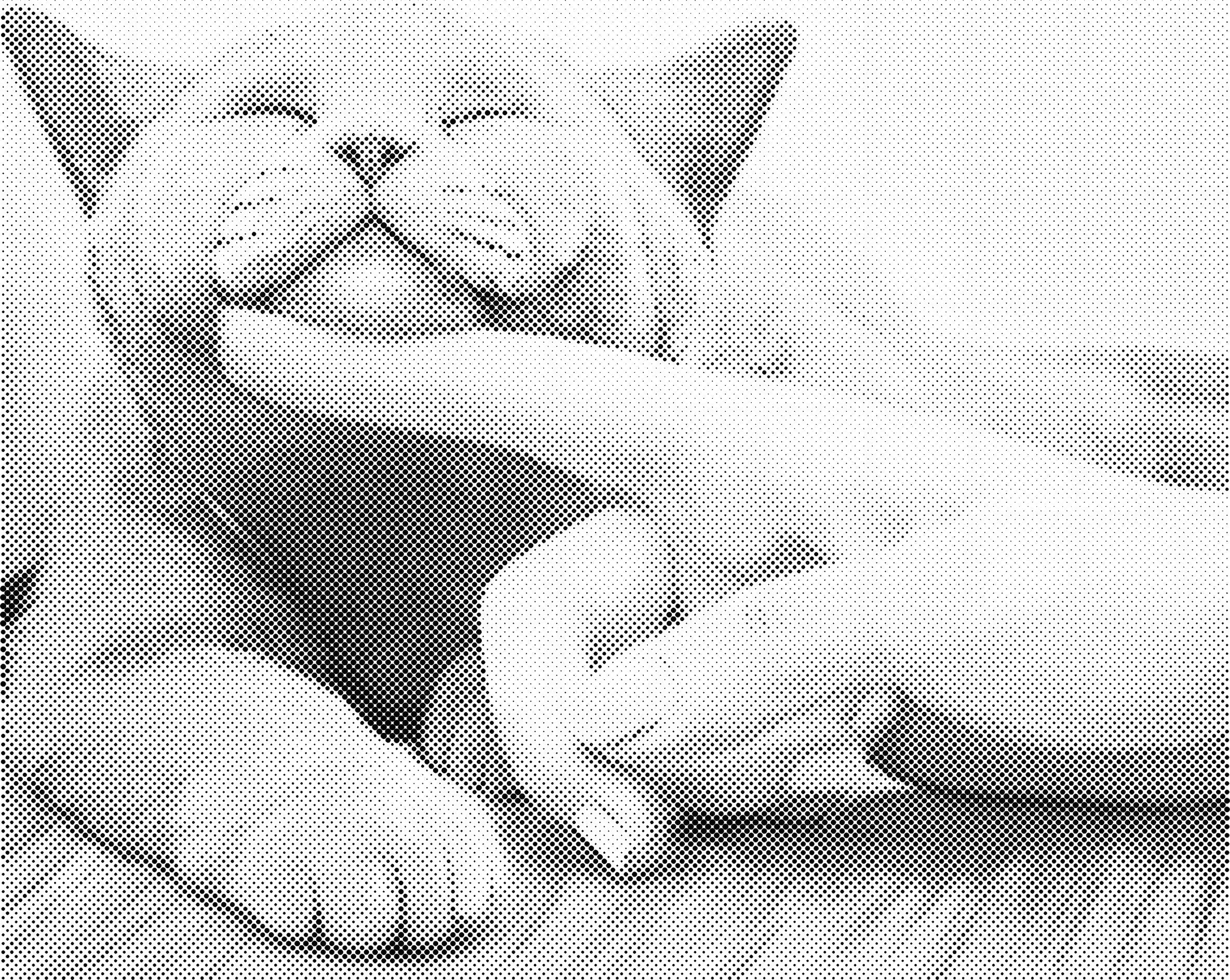 Lieve kat | Dot painting