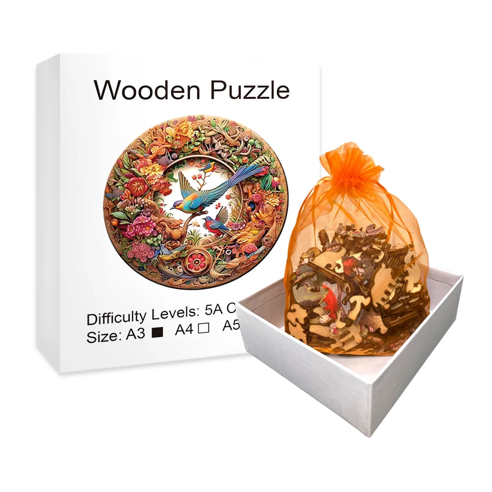 Mooie Vogel | Houten Puzzel
