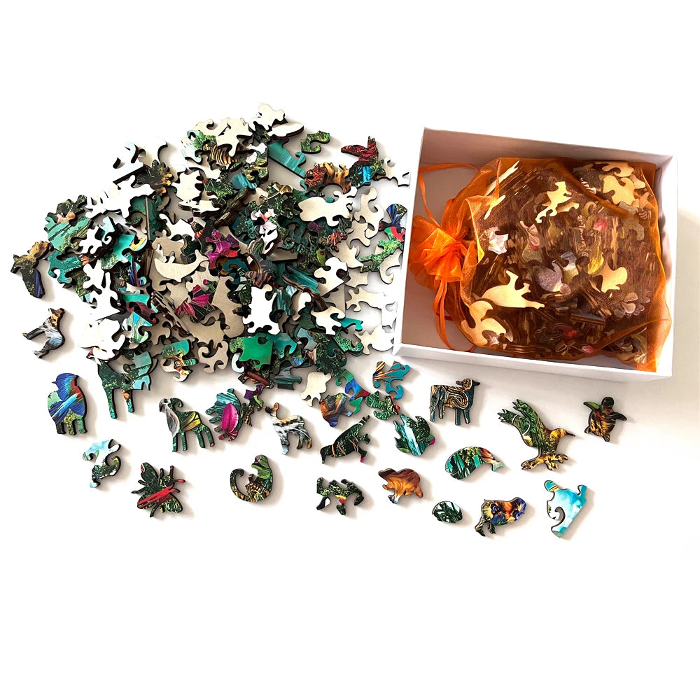Magische paddenstoel | Houten Puzzel