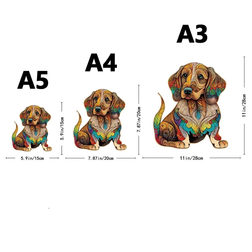 Mooie Hond | Houten Puzzel