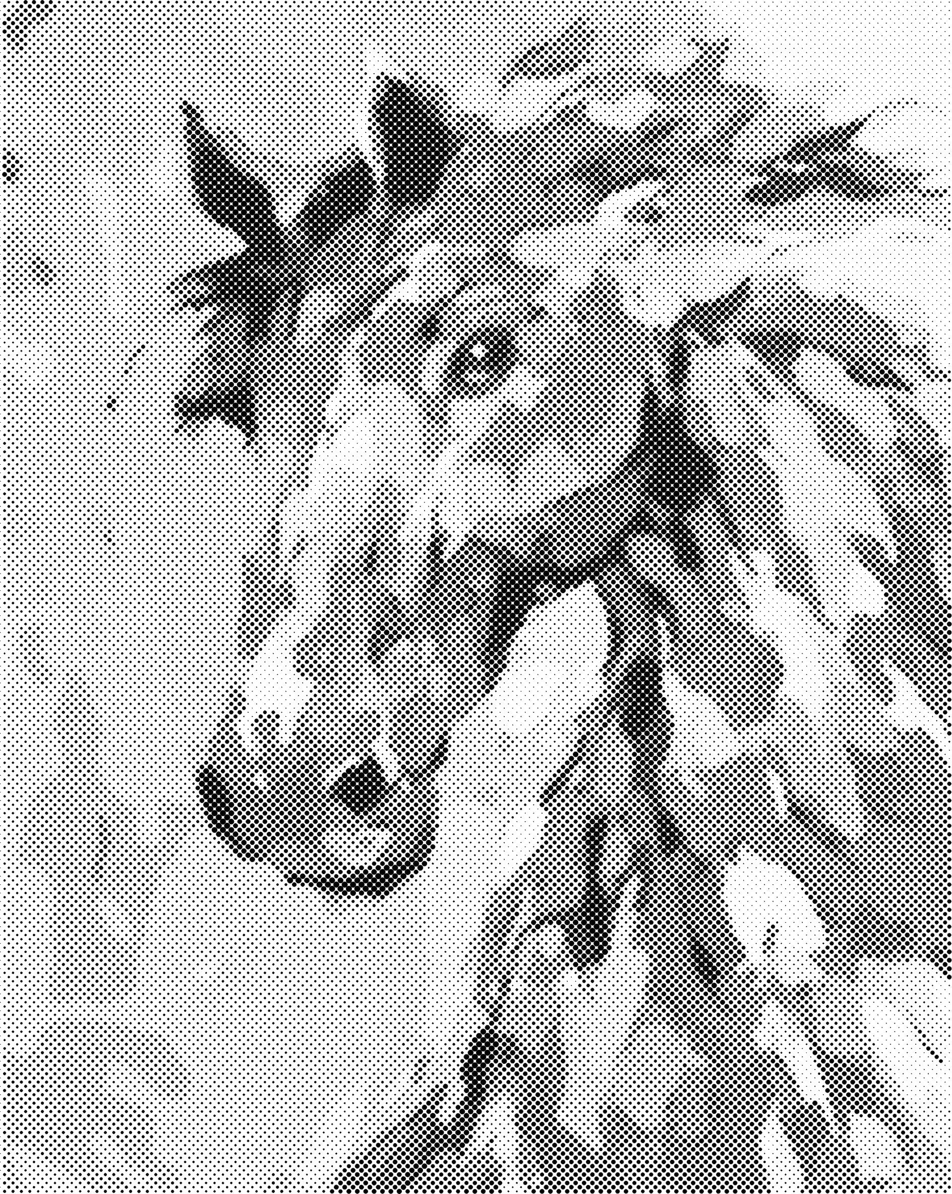 Paard | Dot painting