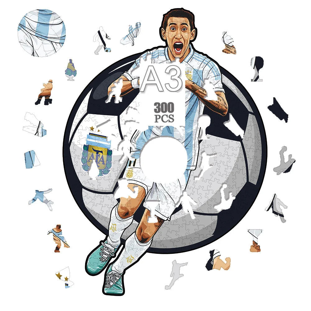 Ángel Di María | Houten Puzzel