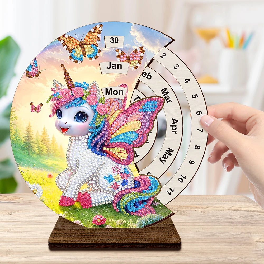 Eenhoorn | Kalender | Diamond painting