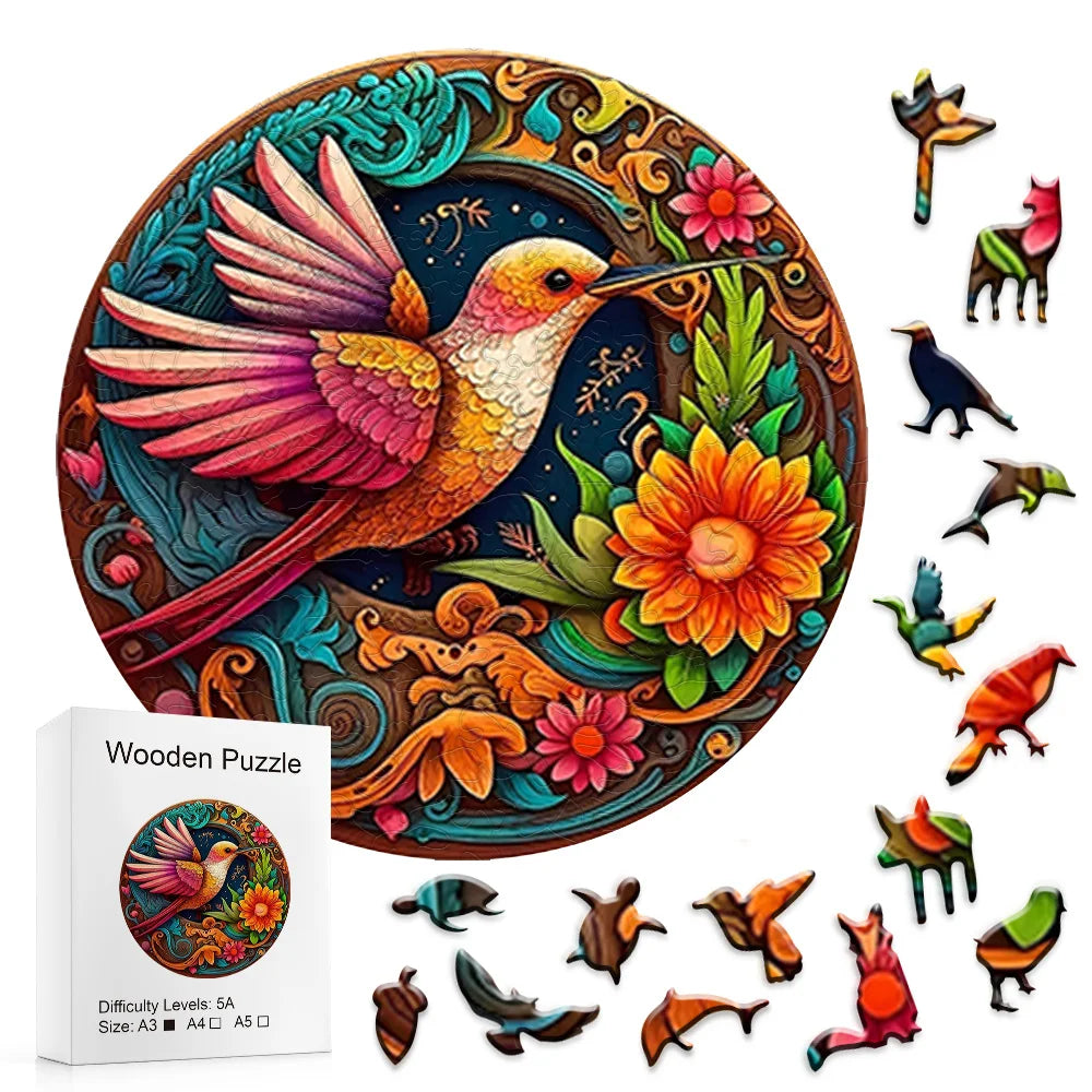 Hummingbird | Houten Puzzel