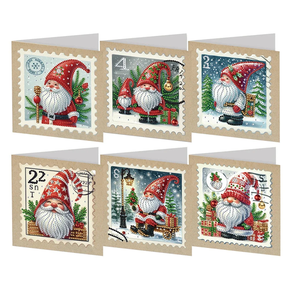 Verschillende Kaarten | 6 stuks | Diamond Painting