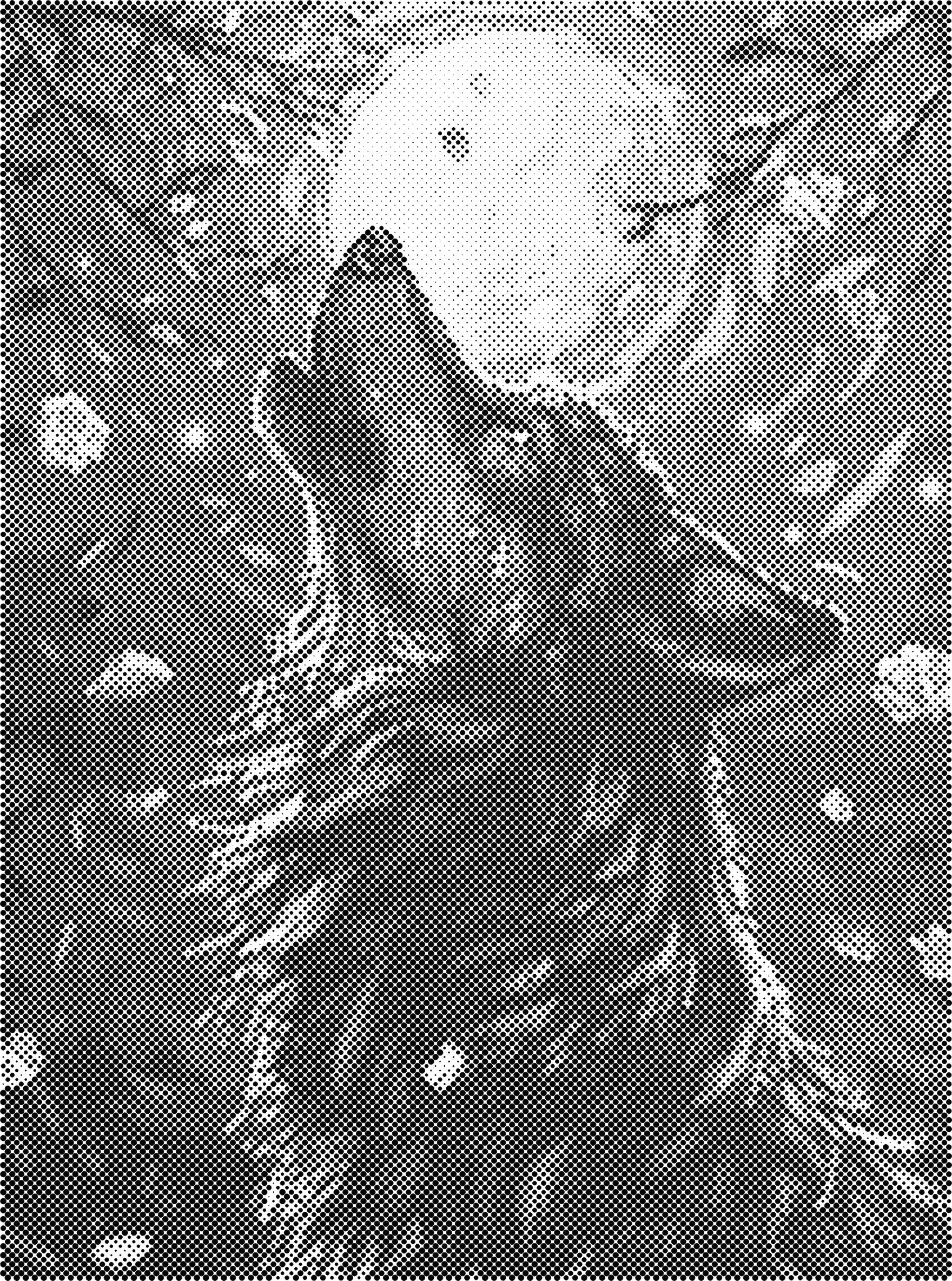 Wolf | Dot painting