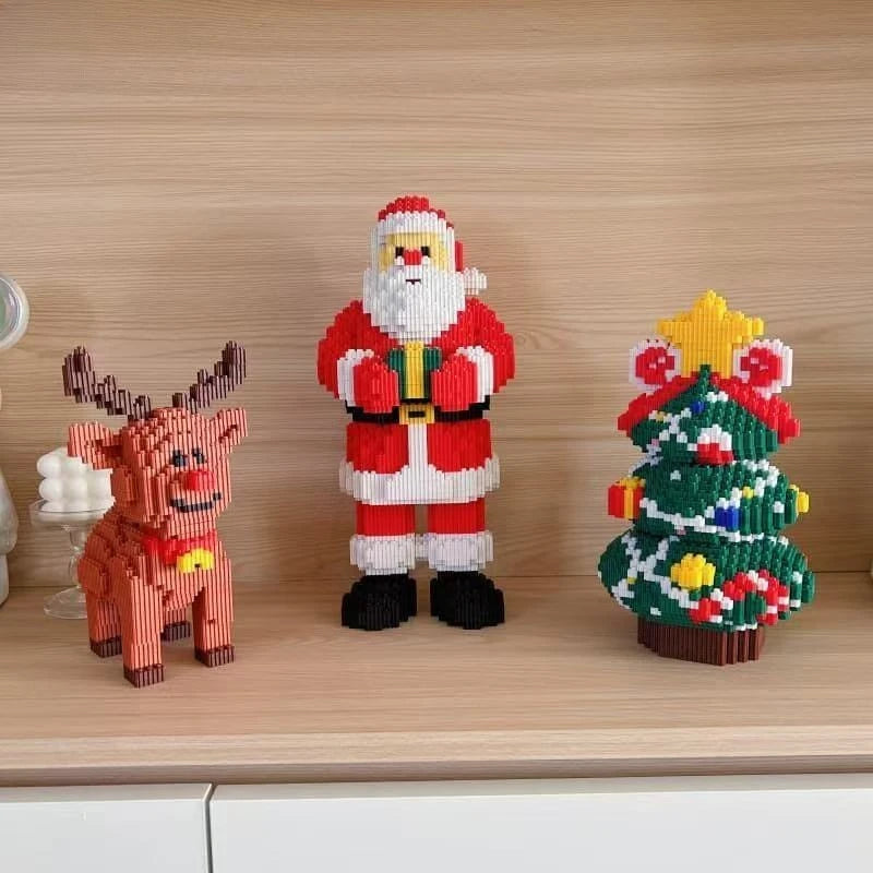 Kerstboom met versiering | Bouwsteentjes