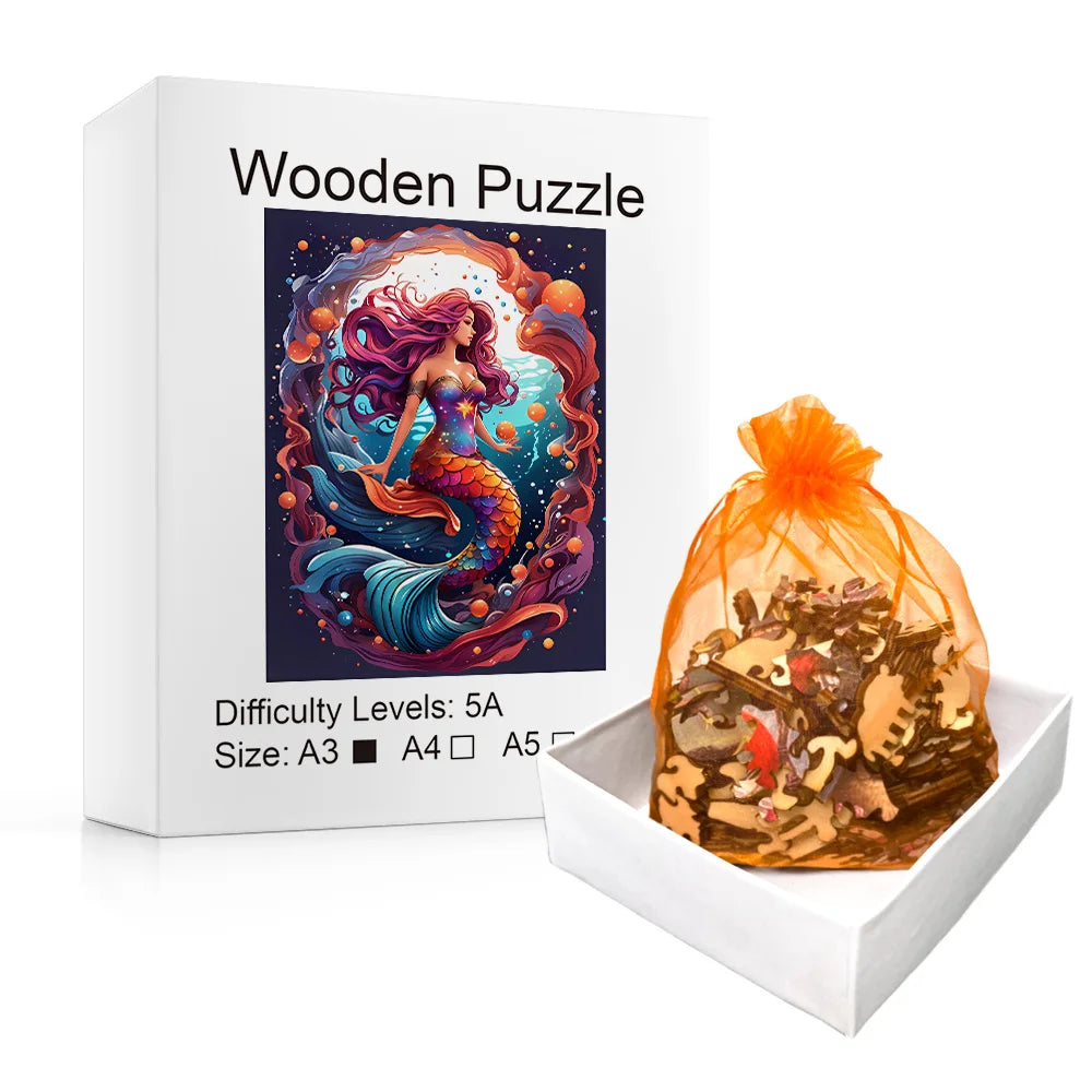 Zeemeermin | Houten Puzzel