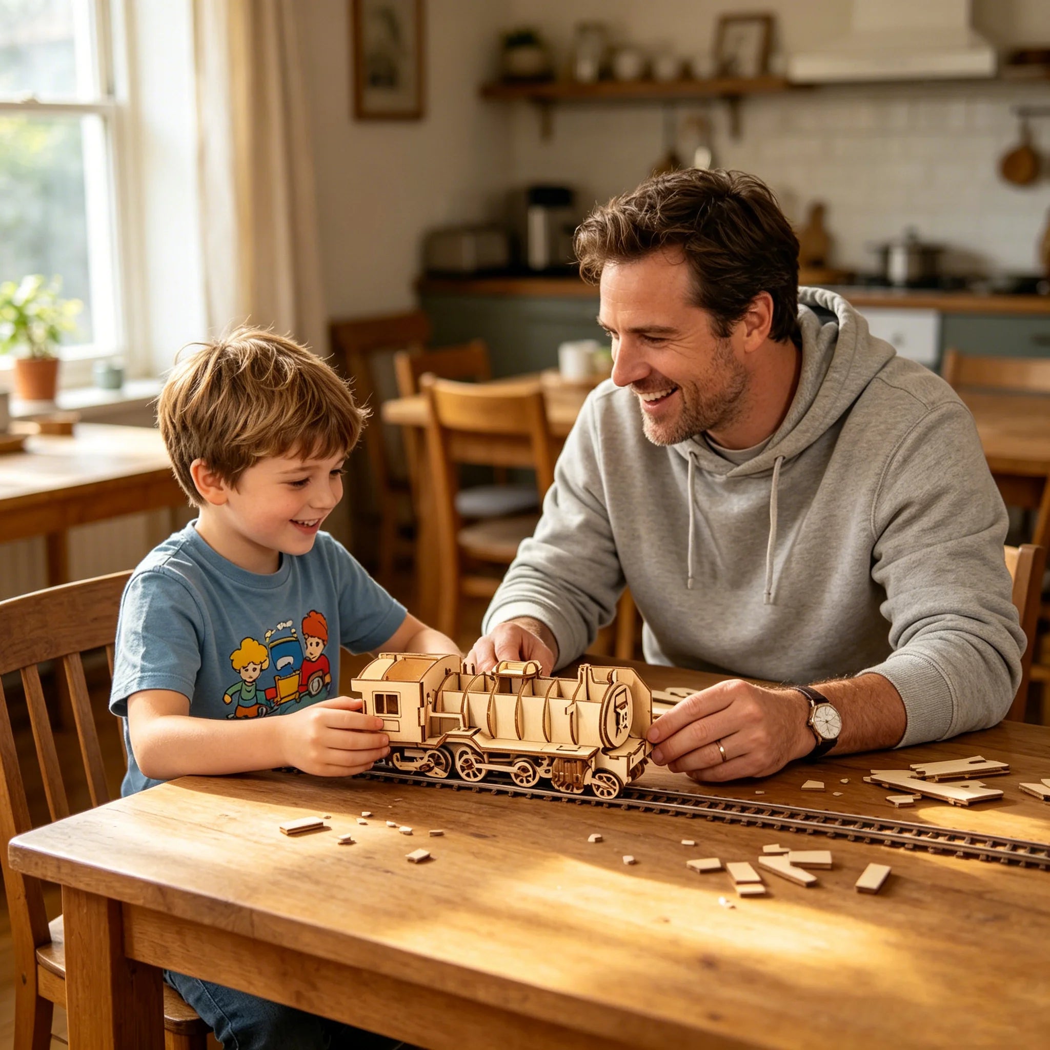 Locomotief | Houten Bouwpakket