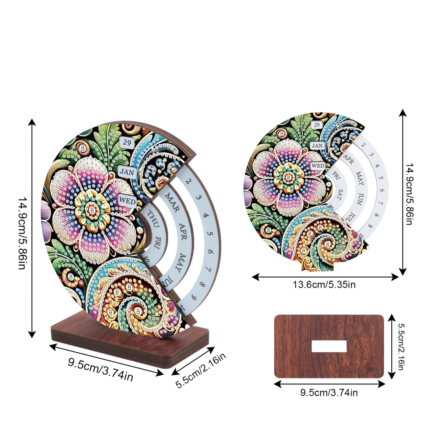 Bloem | Kalender | Diamond painting