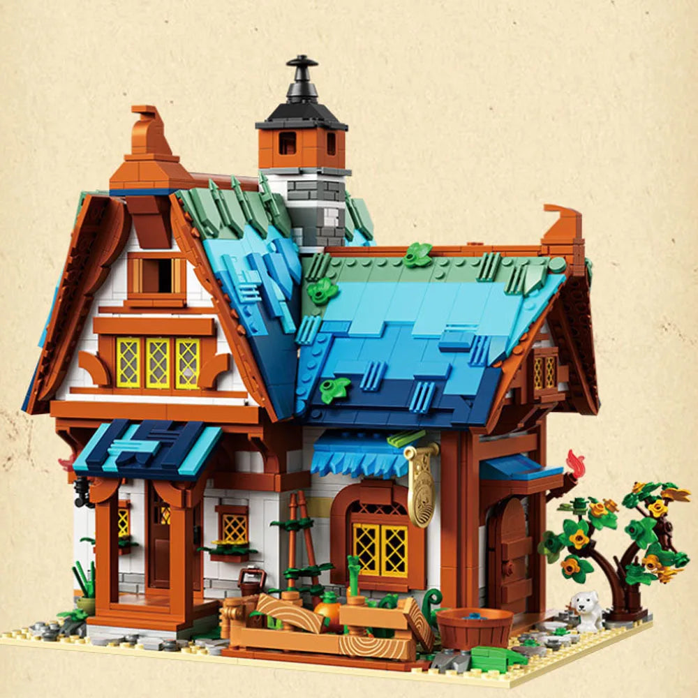Middeleeuwse Huis | Bouwsteentjes | Morgen in huis