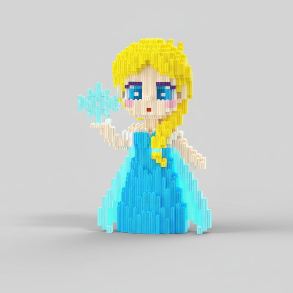 IJs prinses | Bouwsteentjes