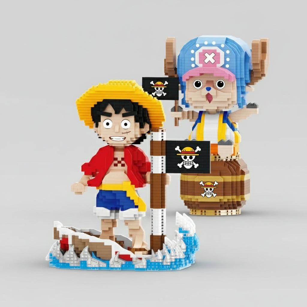 Piraat op schip | Bouwsteentjes