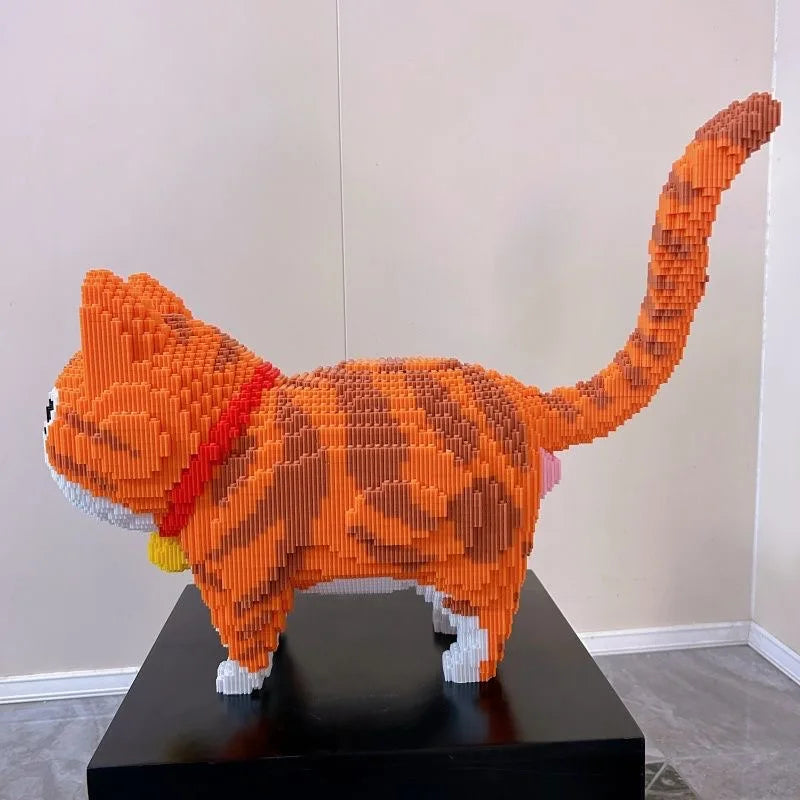 Mega Oranje Kat | Bouwsteentjes