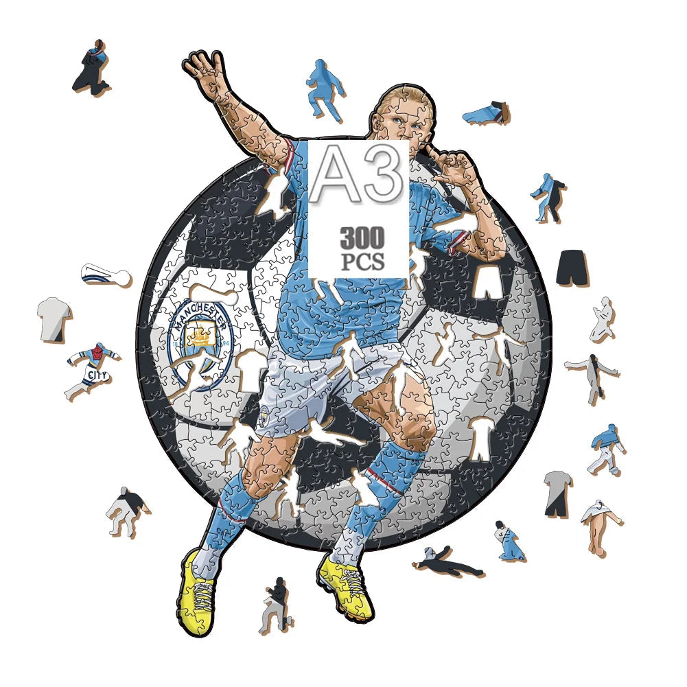 Erling Haaland | Houten Puzzel