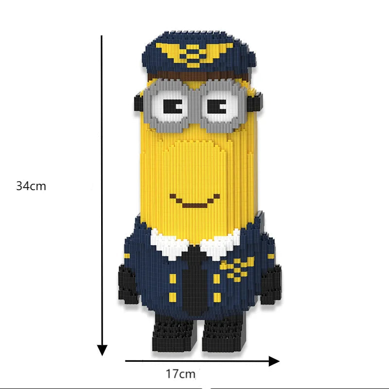 Gele Wezen Kapitein | Bouwsteentjes