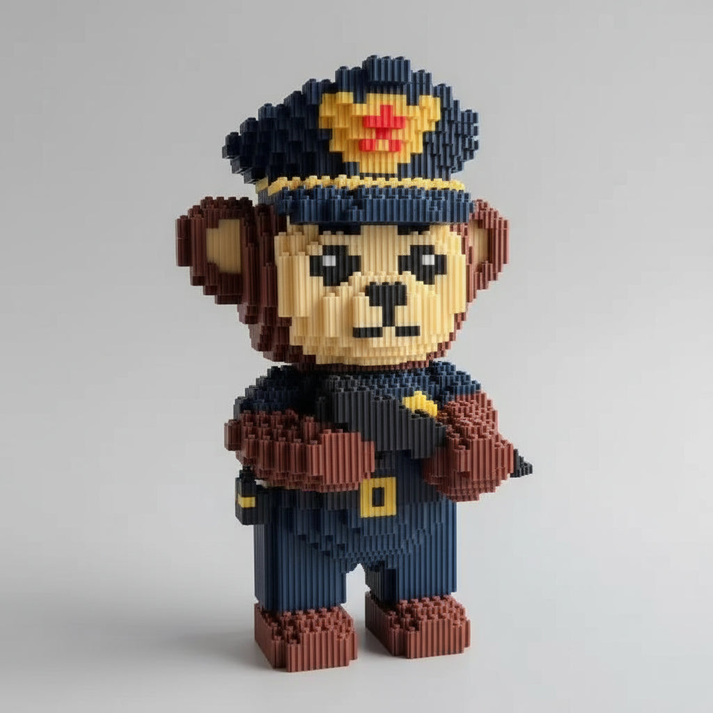 Politie Aap | Bouwsteentjes