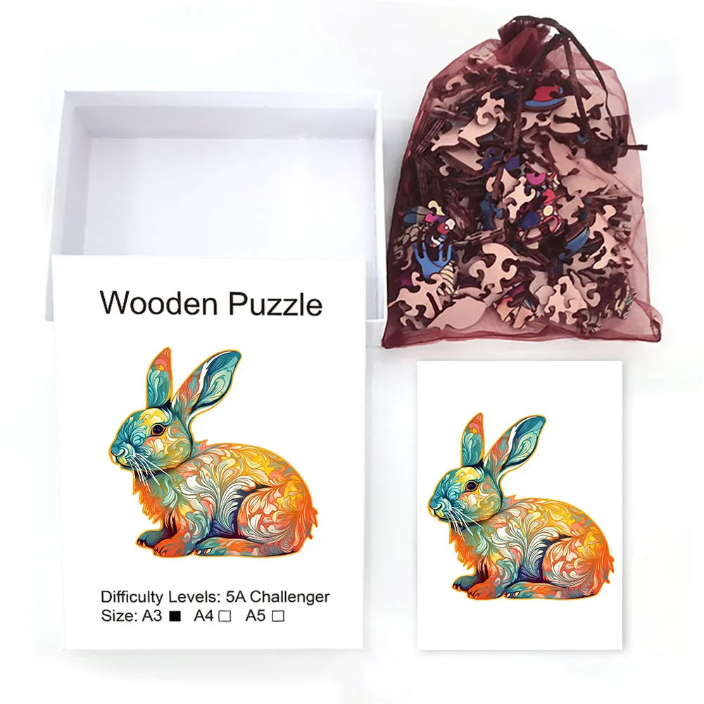Konijn | Houten Puzzel