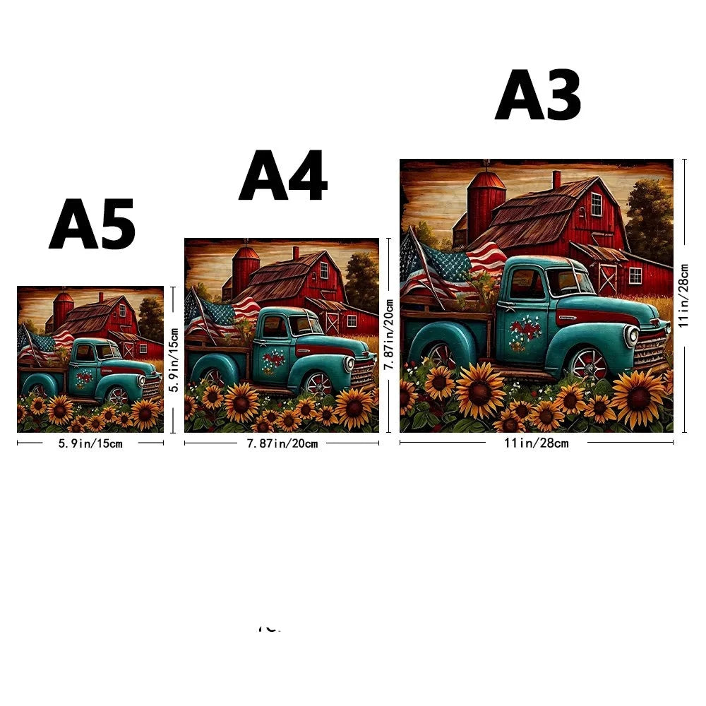 Amerikaanse Auto | Houten Puzzel