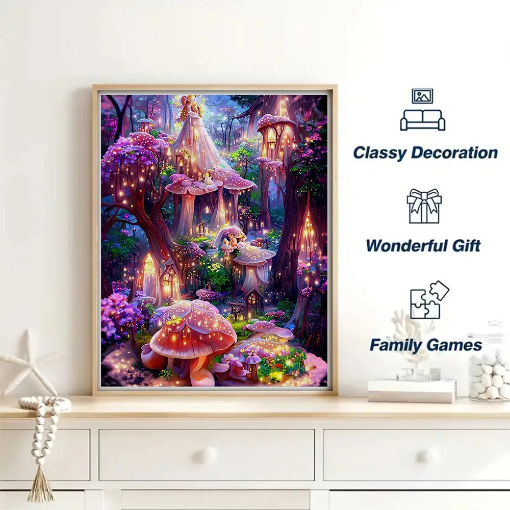 Fantasie Wereld | Houten Puzzel