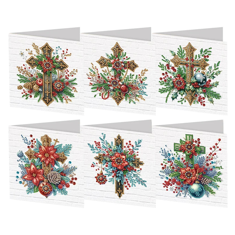 Verschillende Kaarten | 6 stuks | Diamond Painting