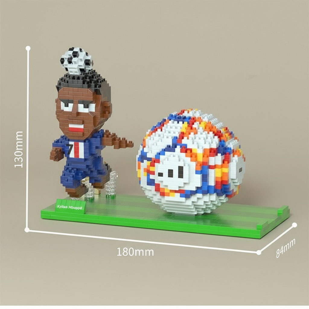 Mbappé Pennenbakje | Bouwsteentjes