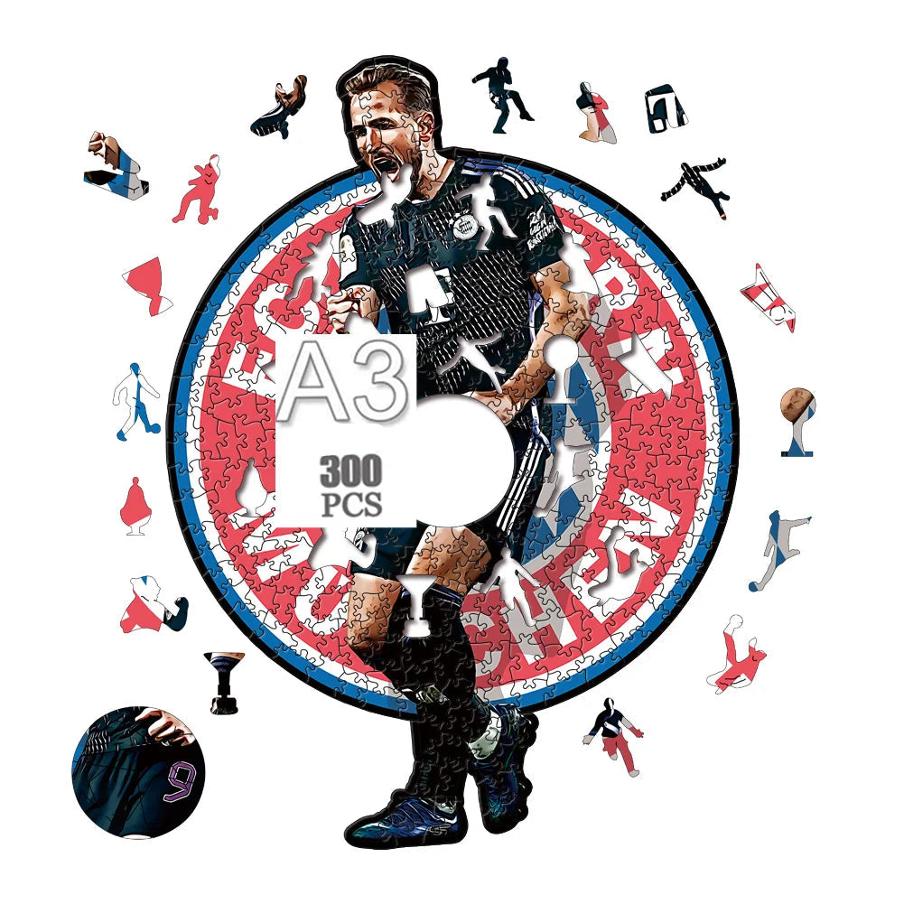 Harry Kane | Houten Puzzel