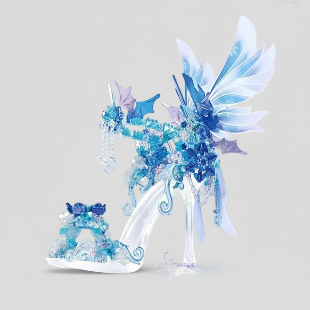 Glazen schoentje | Bouwsteentjes